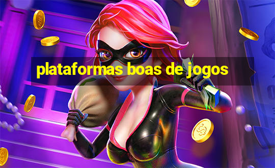 plataformas boas de jogos