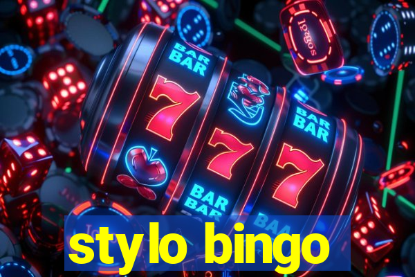 stylo bingo