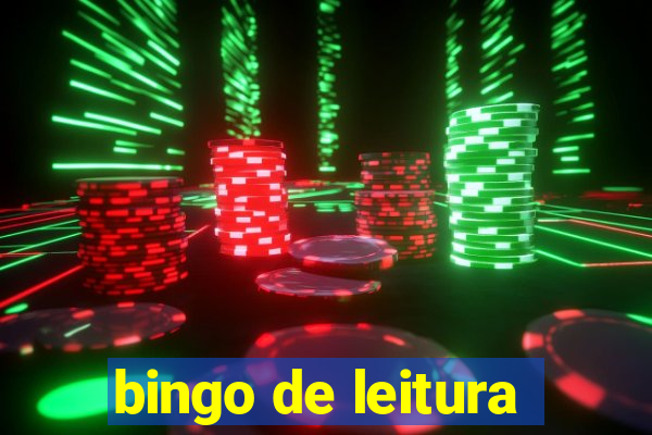 bingo de leitura