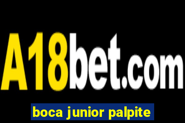 boca junior palpite