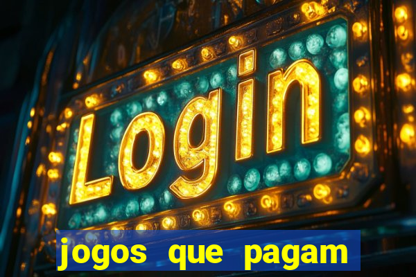 jogos que pagam pix de verdade