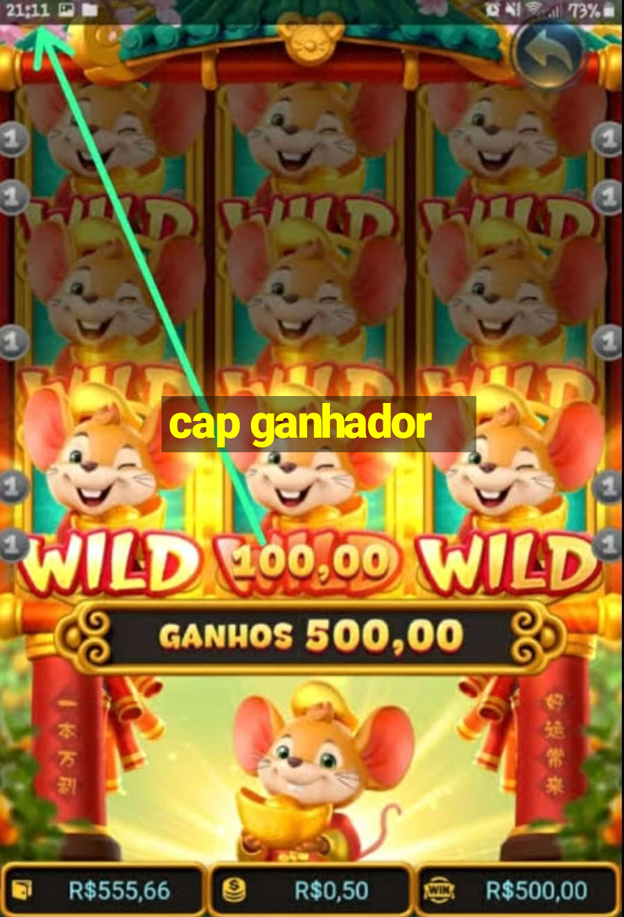 cap ganhador