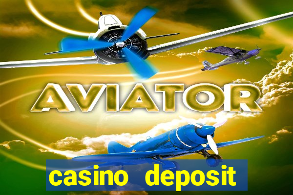 casino deposit bonus codes