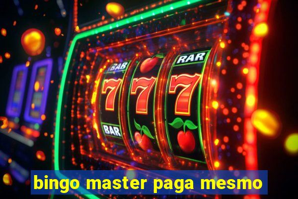 bingo master paga mesmo