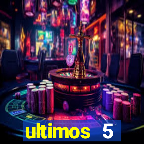 ultimos 5 resultados da quina