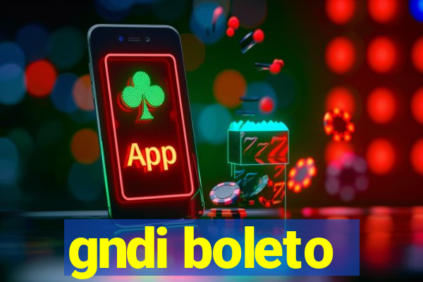 gndi boleto