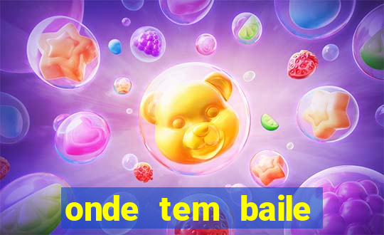 onde tem baile hoje em joinville