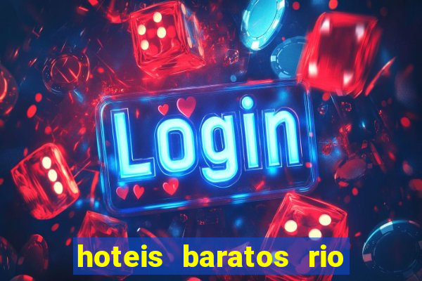 hoteis baratos rio de janeiro