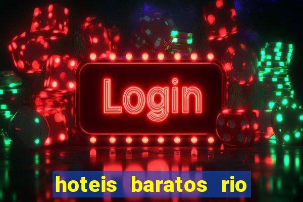 hoteis baratos rio de janeiro