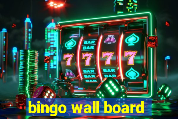 bingo wall board