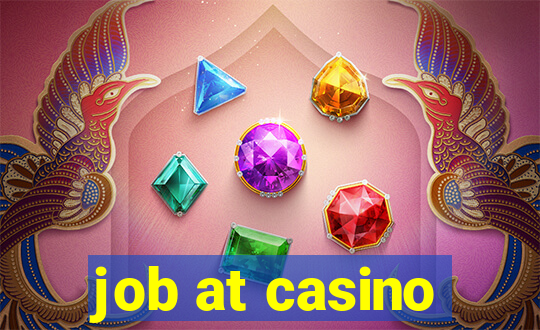 job at casino