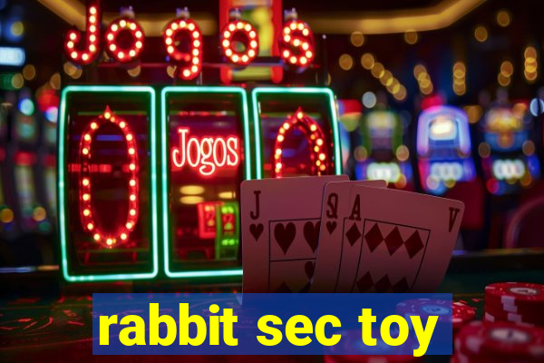 rabbit sec toy