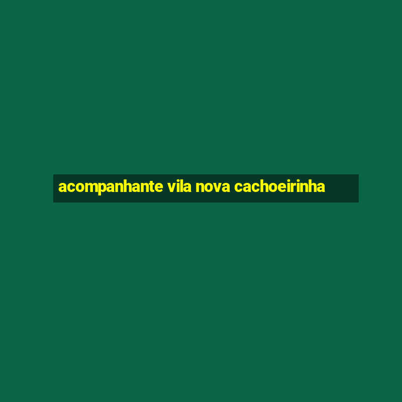 acompanhante vila nova cachoeirinha