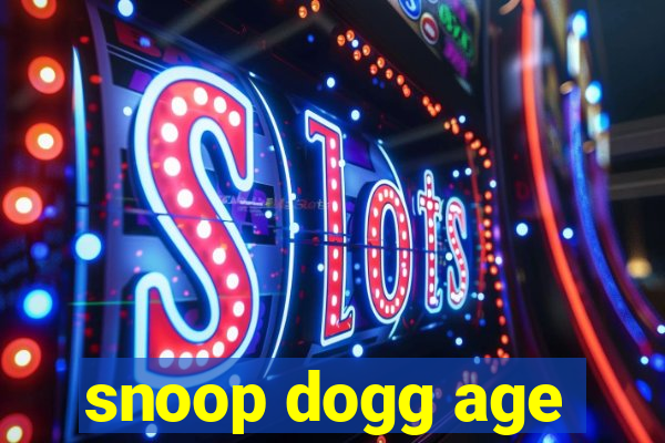 snoop dogg age