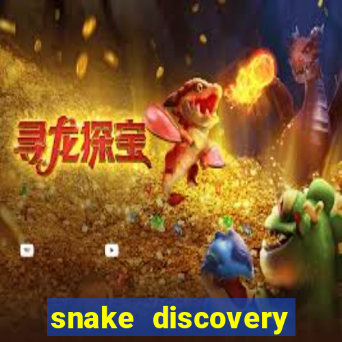 snake discovery bingo card