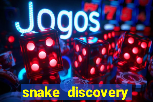 snake discovery bingo card