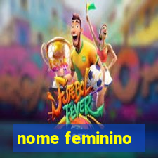 nome feminino