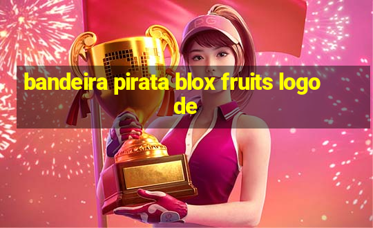 bandeira pirata blox fruits logo de