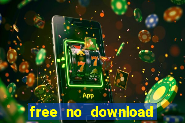 free no download slot games