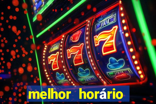 melhor horário para jogar fortune tiger hoje 2024