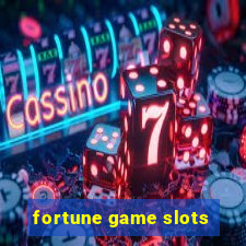 fortune game slots