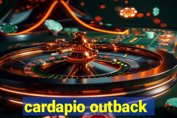 cardapio outback