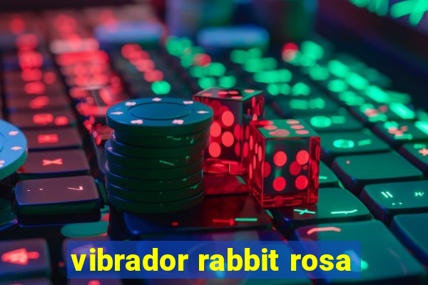 vibrador rabbit rosa