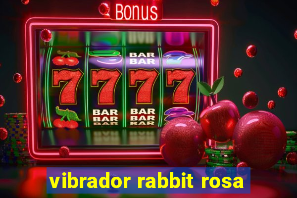 vibrador rabbit rosa