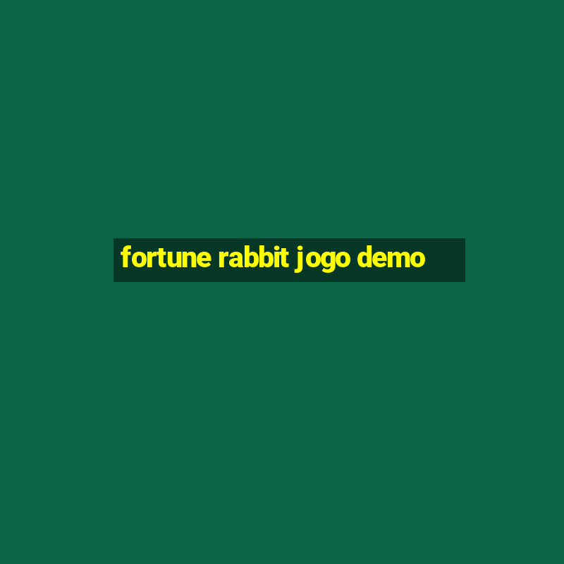 fortune rabbit jogo demo