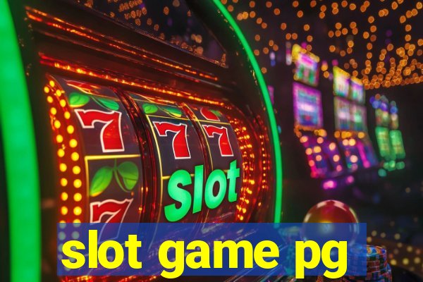 slot game pg