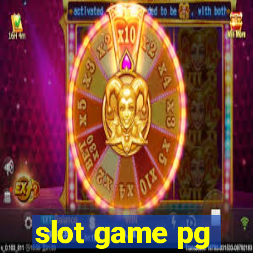 slot game pg