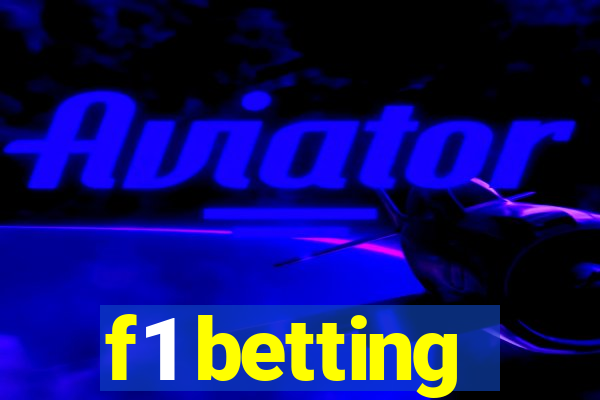 f1 betting