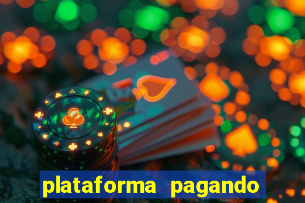 plataforma pagando bonus no cadastro