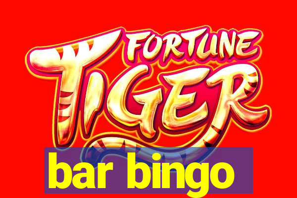 bar bingo