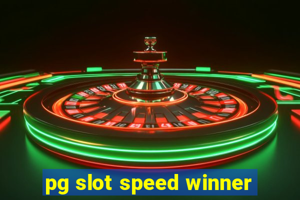 pg slot speed winner