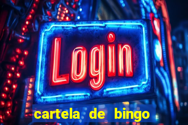 cartela de bingo ate 50