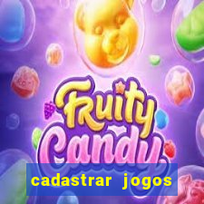 cadastrar jogos online caixa