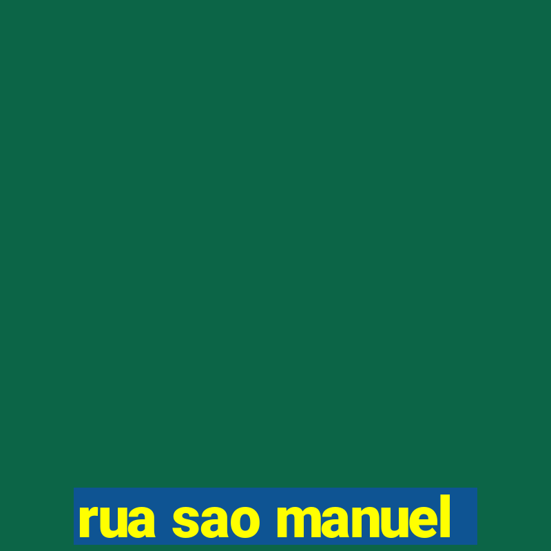 rua sao manuel