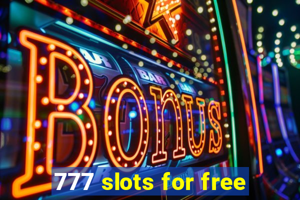 777 slots for free