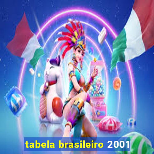 tabela brasileiro 2001