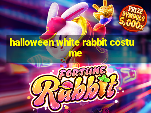 halloween white rabbit costume