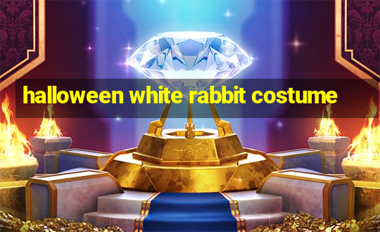 halloween white rabbit costume