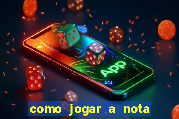 como jogar a nota do enem para o sisu