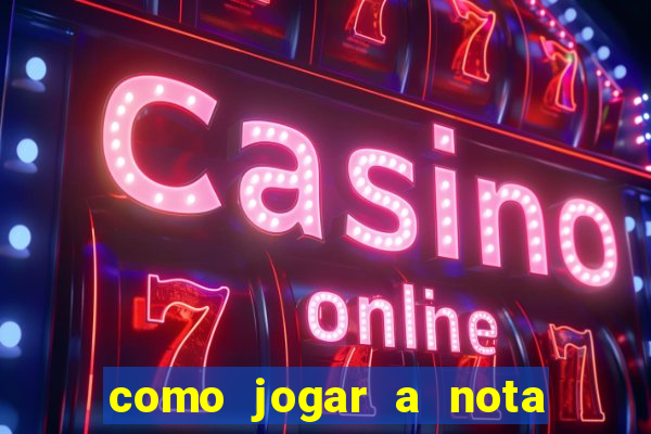 como jogar a nota do enem para o sisu