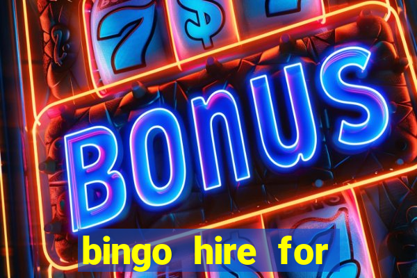 bingo hire for parties leigh