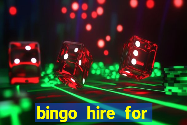 bingo hire for parties leigh