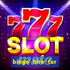 bingo hire for parties leigh