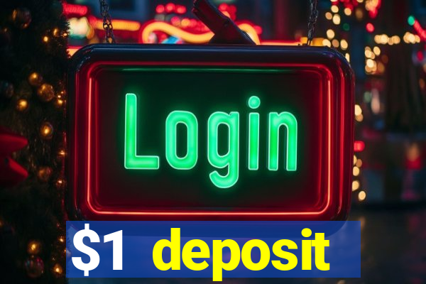 $1 deposit microgaming casino