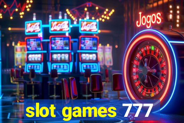 slot games 777