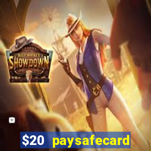 $20 paysafecard deposit bonus casino nz